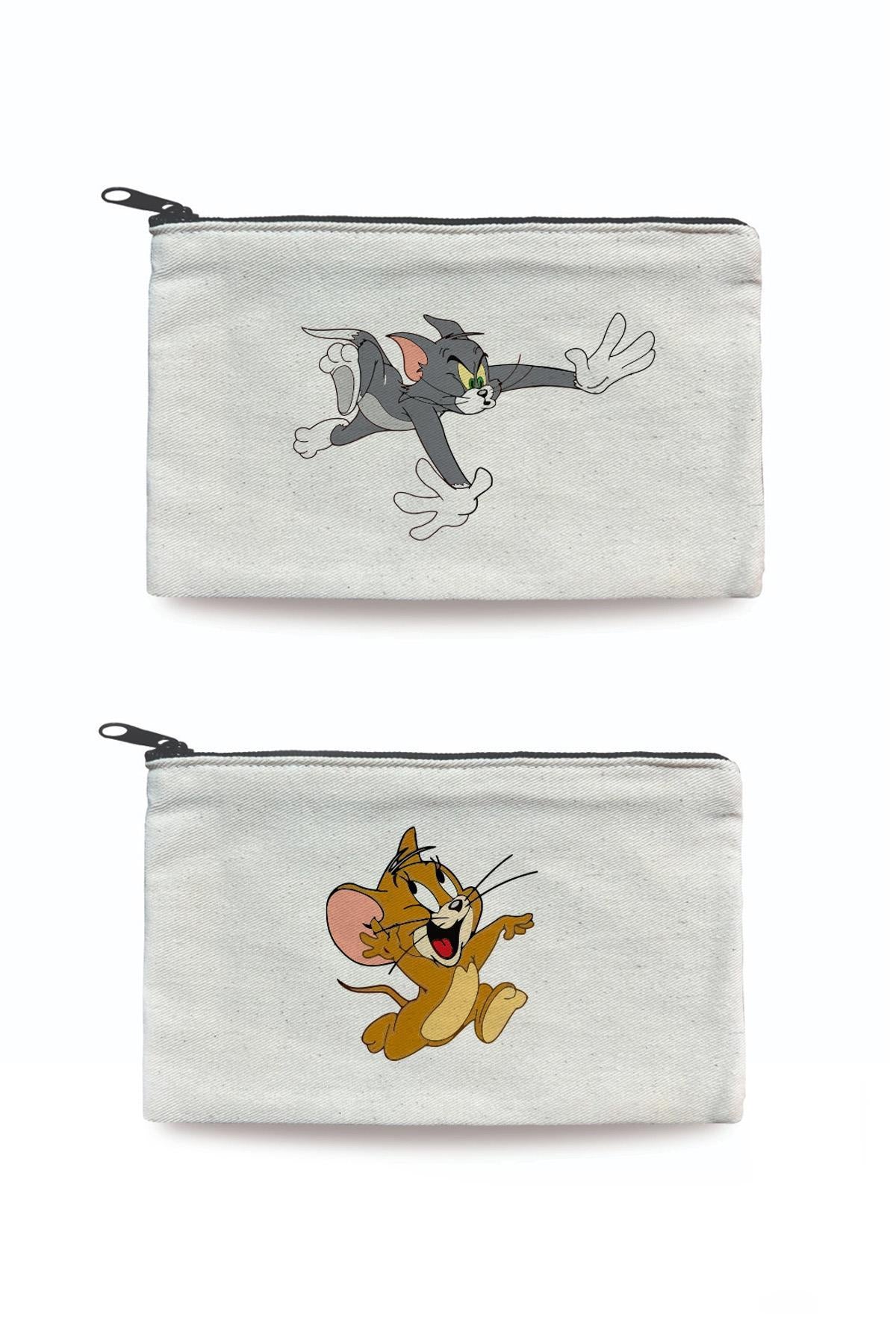 2'li Tom Ve Jerry Baskılı Cüzdan