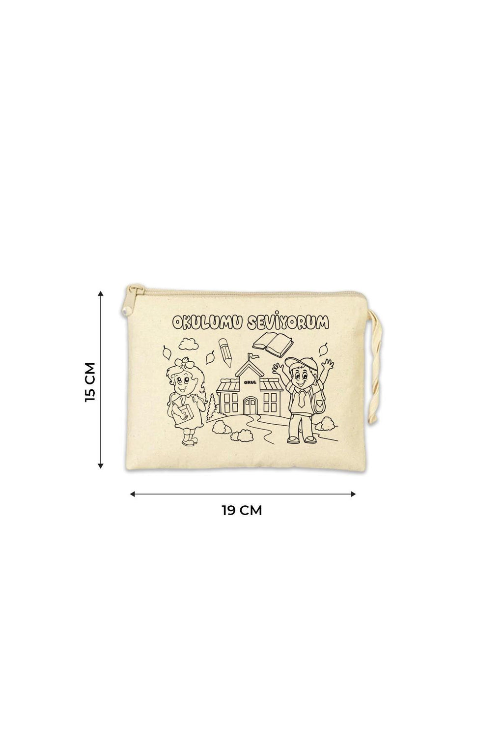 3 Adet Eğlenceli Aktiviteler Boyama Cüzdanları