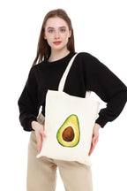 AVOKADO BASKILI HAM BEZ ÇANTA | 8 CM ALT KÖRÜKLÜ (35X40X8) (Tek Taraflı)