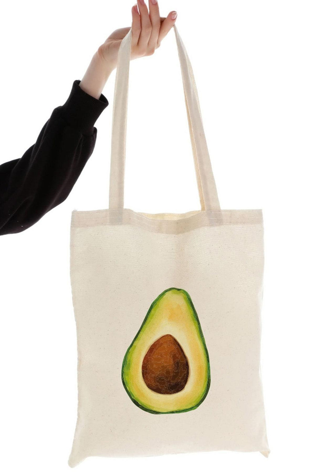 AVOKADO BASKILI HAM BEZ ÇANTA | 8 CM ALT KÖRÜKLÜ (35X40X8) (Tek Taraflı)