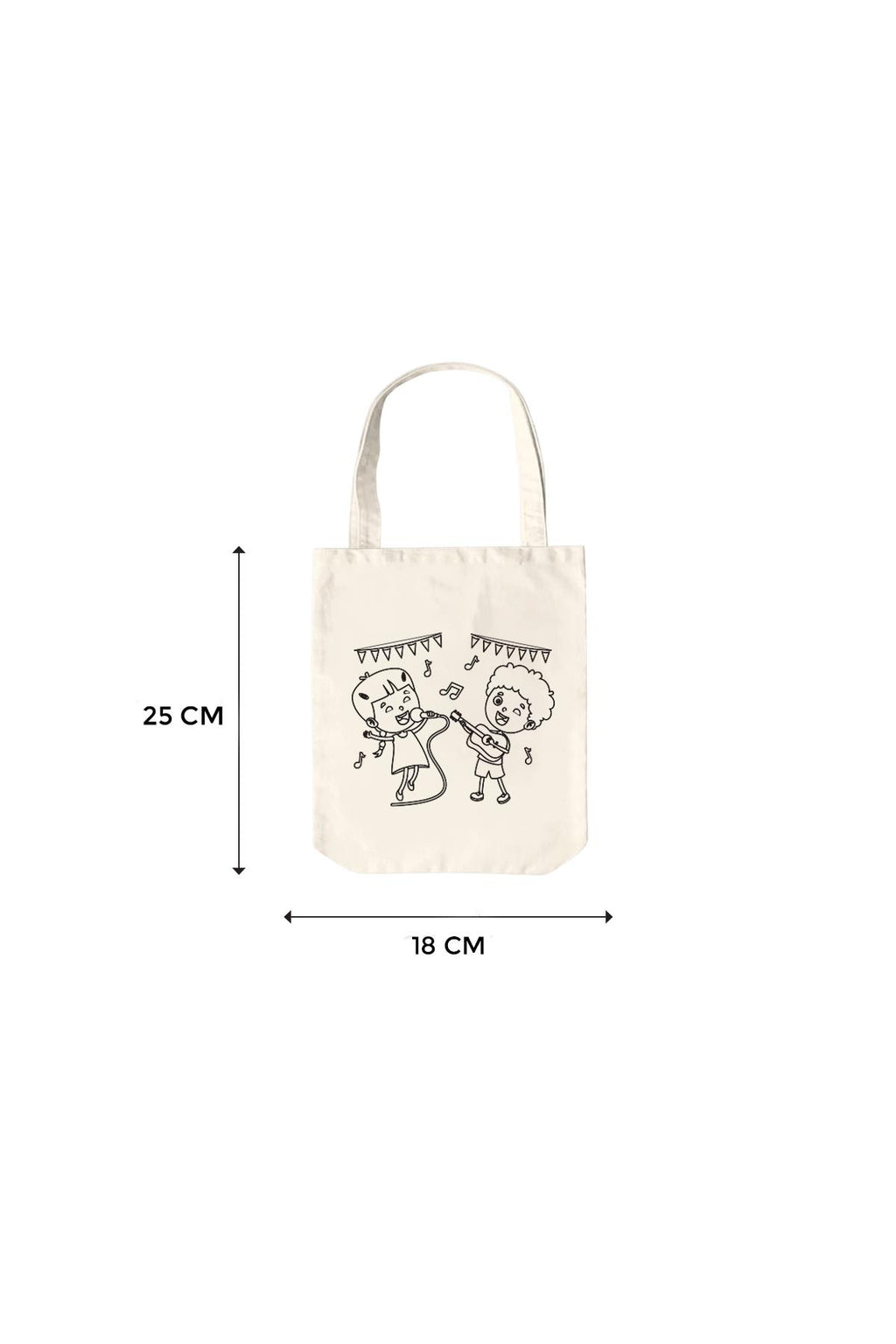 Çocuk Aktiviteleri Desenli Boyama Çantası - 10 Adet