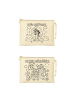 Eğlenceli Aktiviteler Baskılı Boyama Cüzdanları - 10 Adet