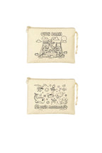 Eğlenceli Aktiviteler Baskılı Boyama Cüzdanları - 10 Adet