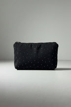Işıltılı Clutch Siyah