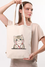 Kanvas Doktor Kedi Bez Çanta C1613