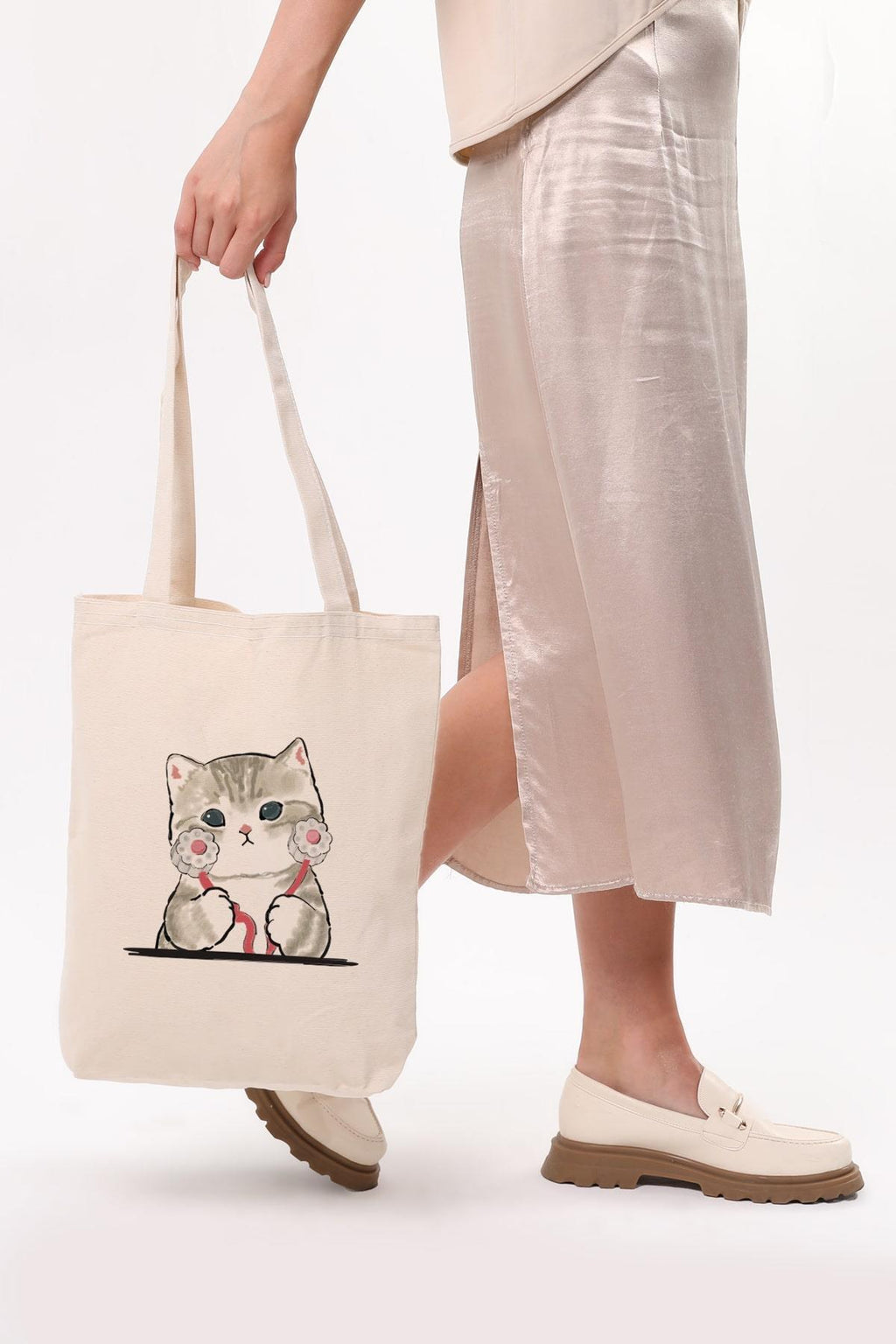 Kanvas Doktor Kedi Bez Çanta C1613
