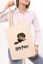 Kanvas Harry Potter Süpürge Bez Çanta
