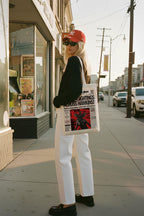 Strangr Thngs Temalı Kanvas Bez Omuz Çantası – 35x40 cm, 300 gr Kalın Kumaş, Özel Tasarım Tote Çanta