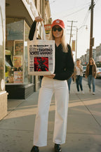 Strangr Thngs Temalı Kanvas Bez Omuz Çantası – 35x40 cm, 300 gr Kalın Kumaş, Özel Tasarım Tote Çanta