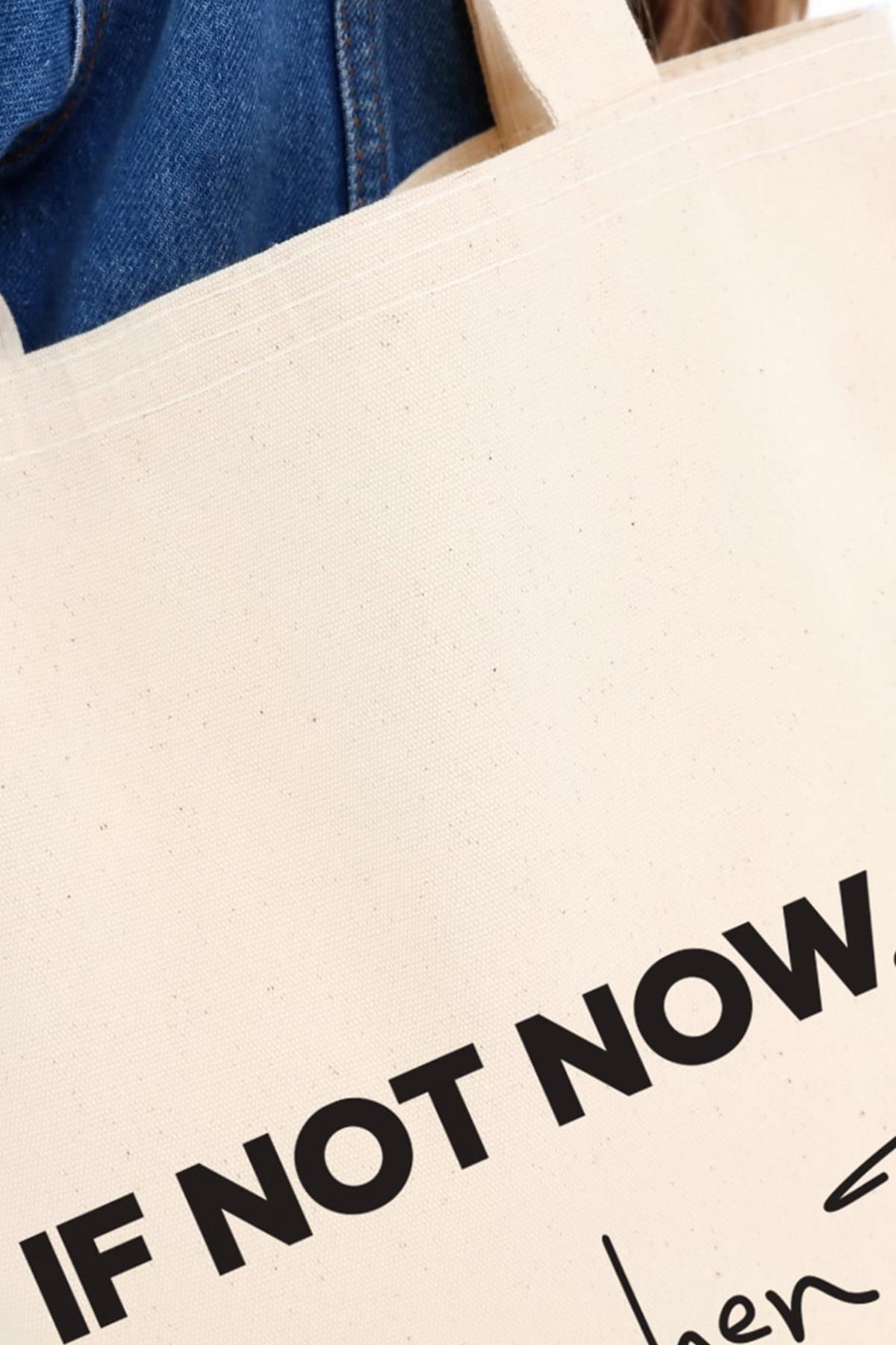 Kanvas If Not Now Bez Çanta C0541
