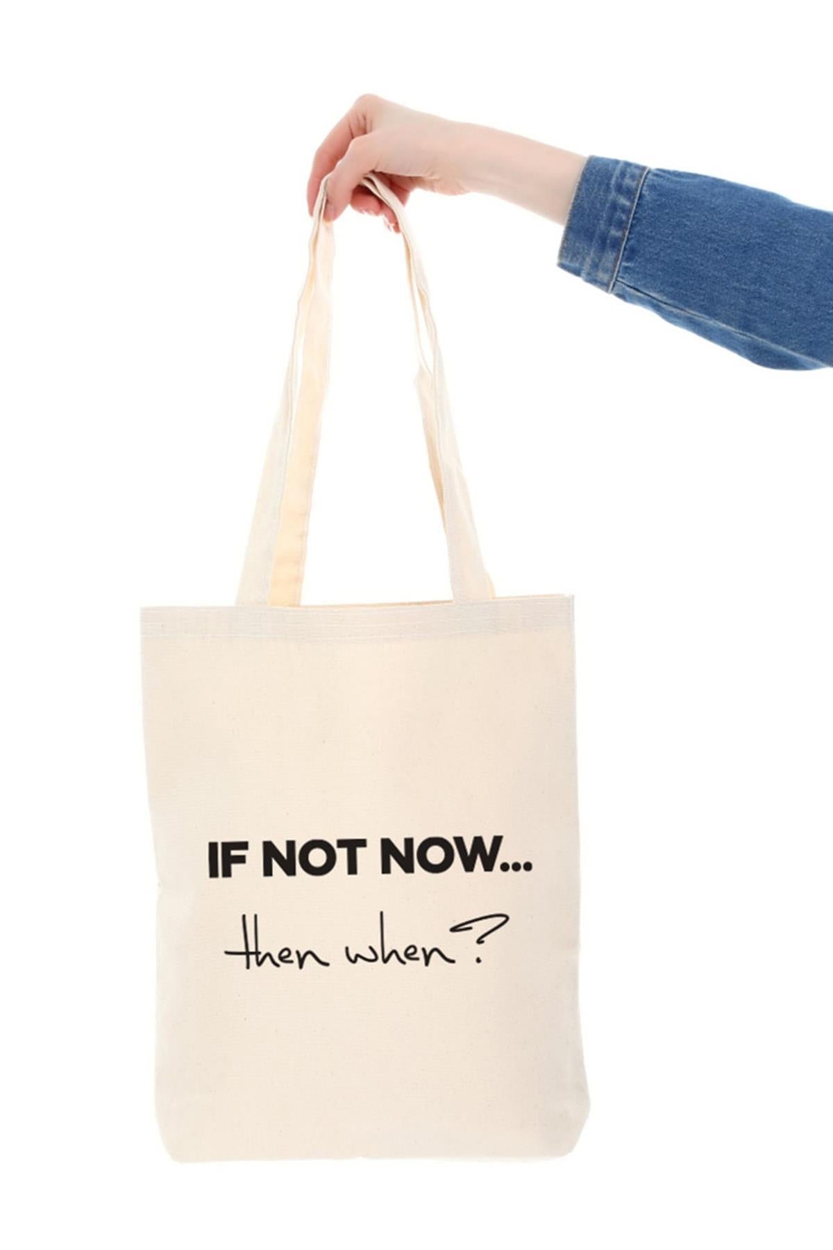 Kanvas If Not Now Bez Çanta C0541