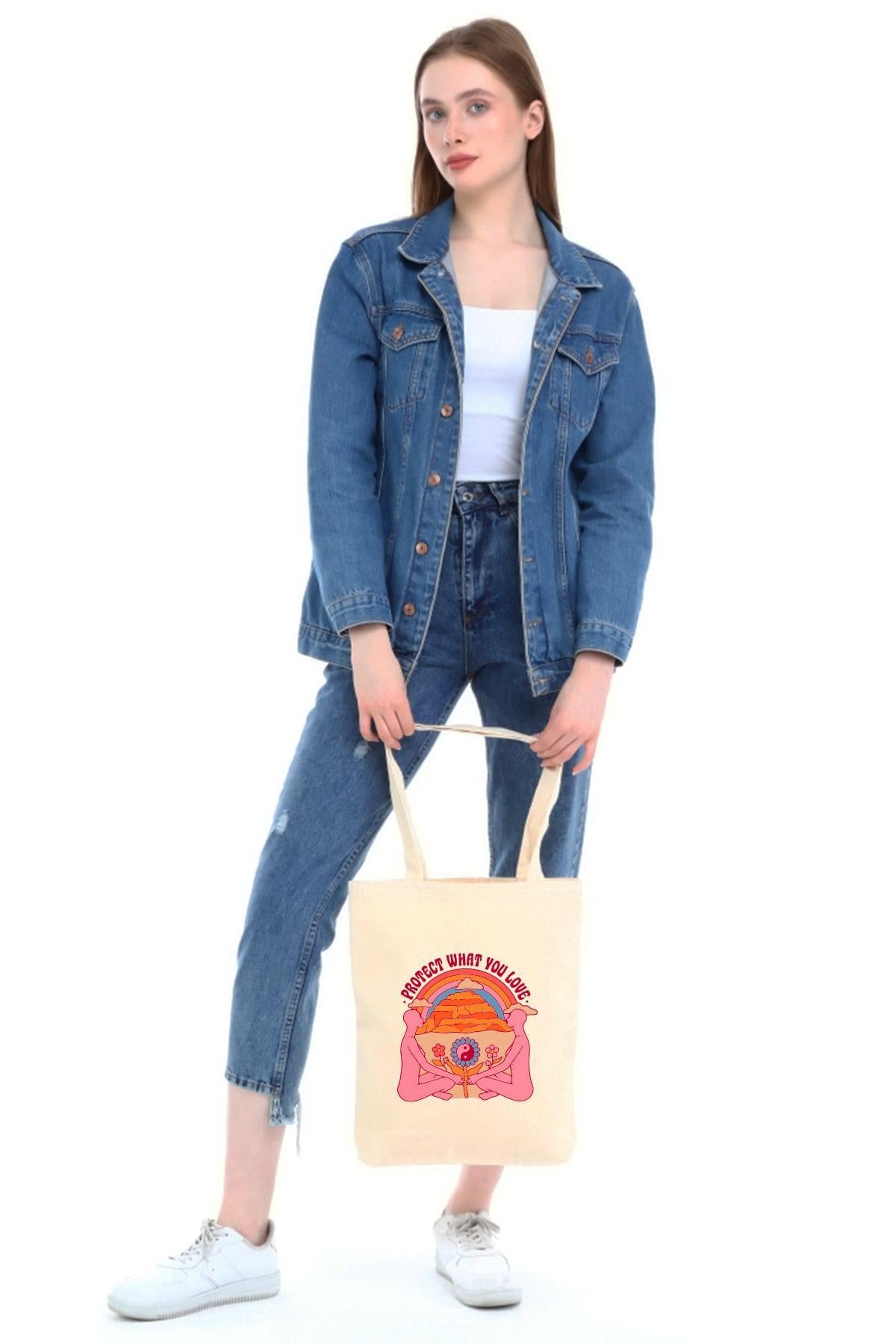 Kanvas Protect What You Love Bez Çanta