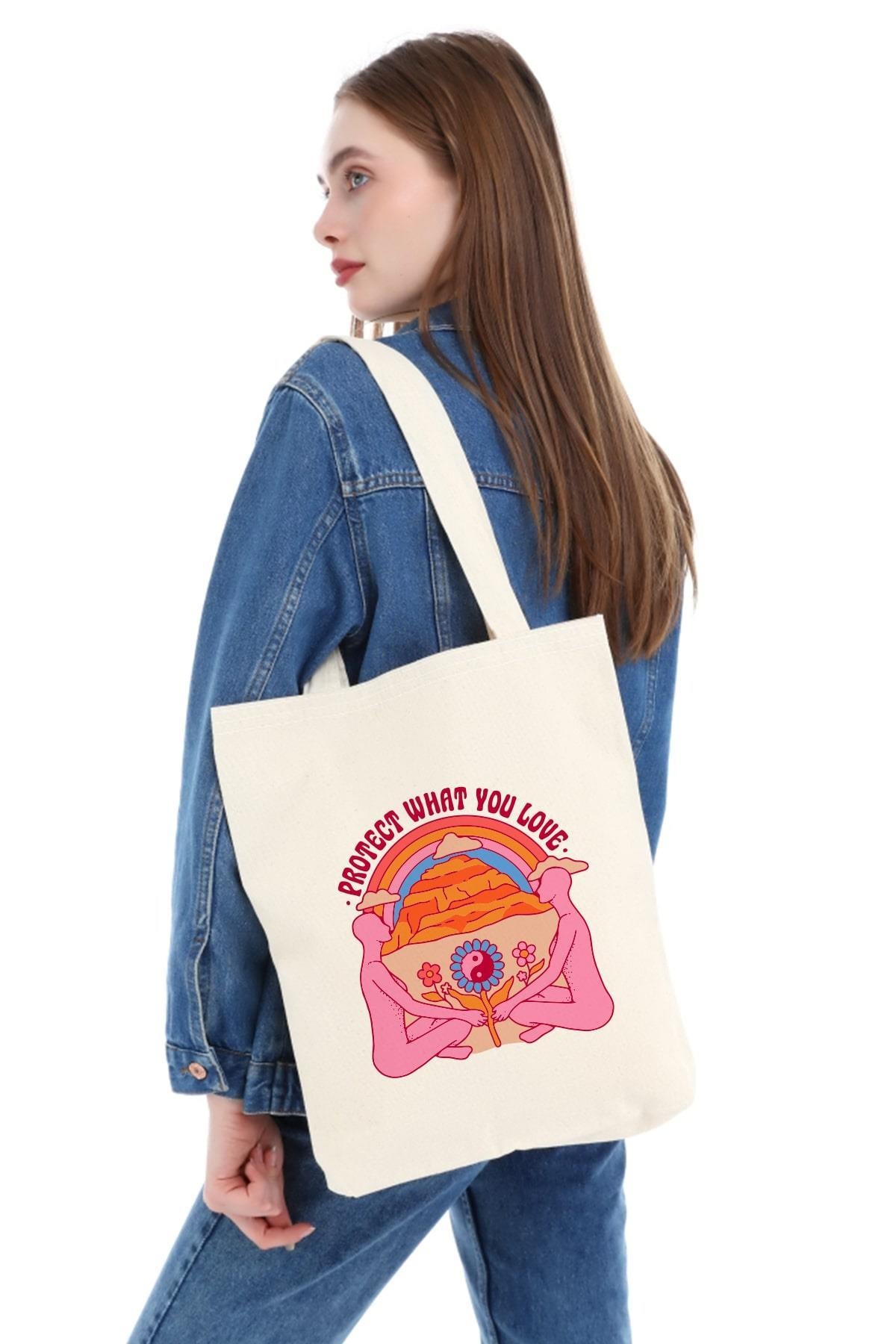 Kanvas Protect What You Love Bez Çanta