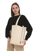 Kanvas Salıncak Baskılı Bez Çanta