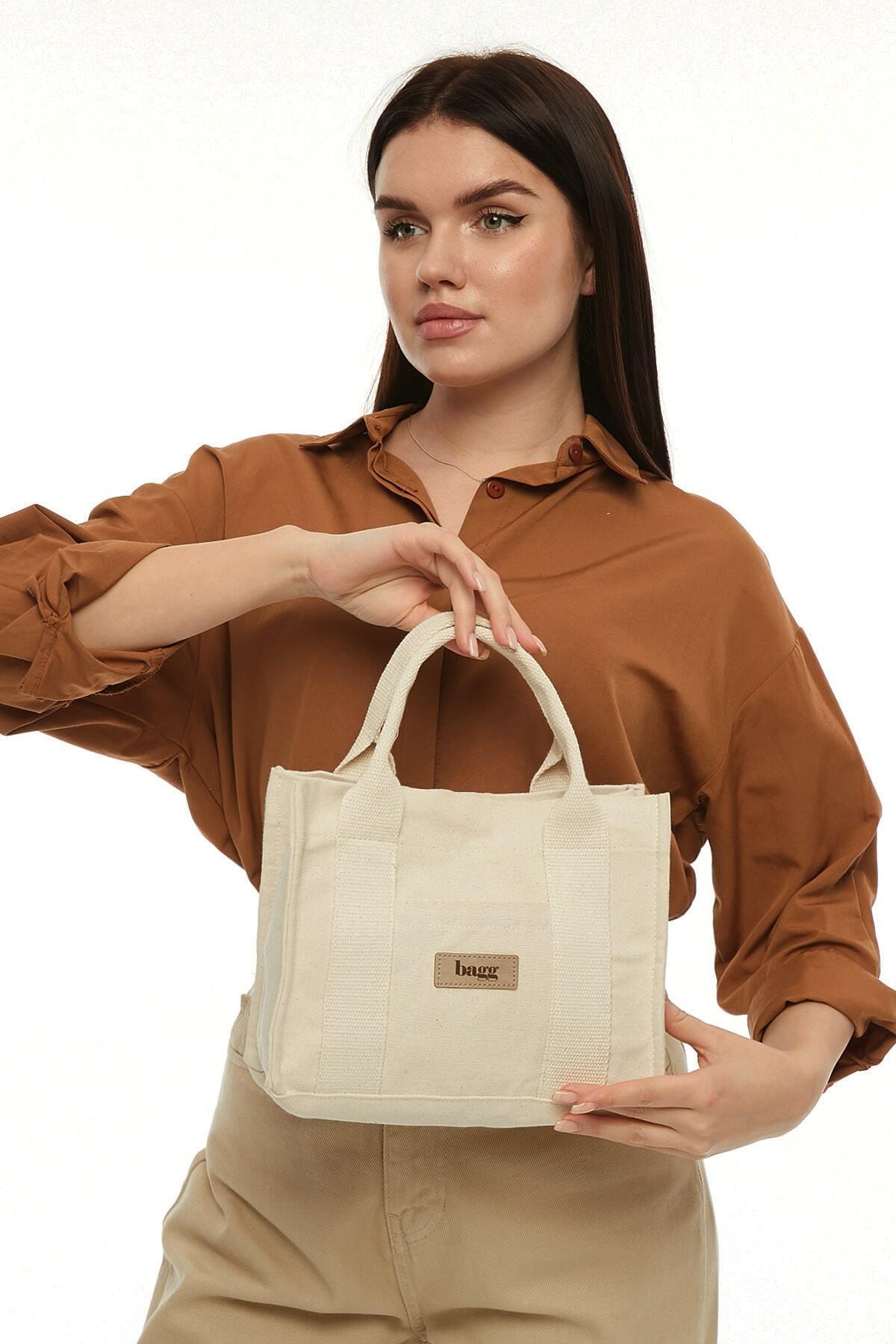 Kanvas Tote Çanta | 25x20x10