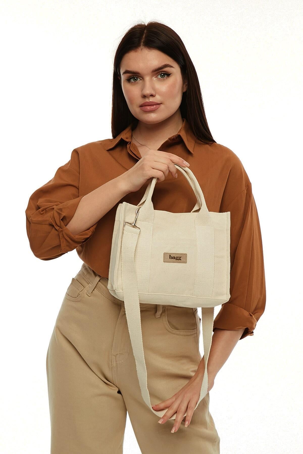Kanvas Tote Çanta | 25x20x10
