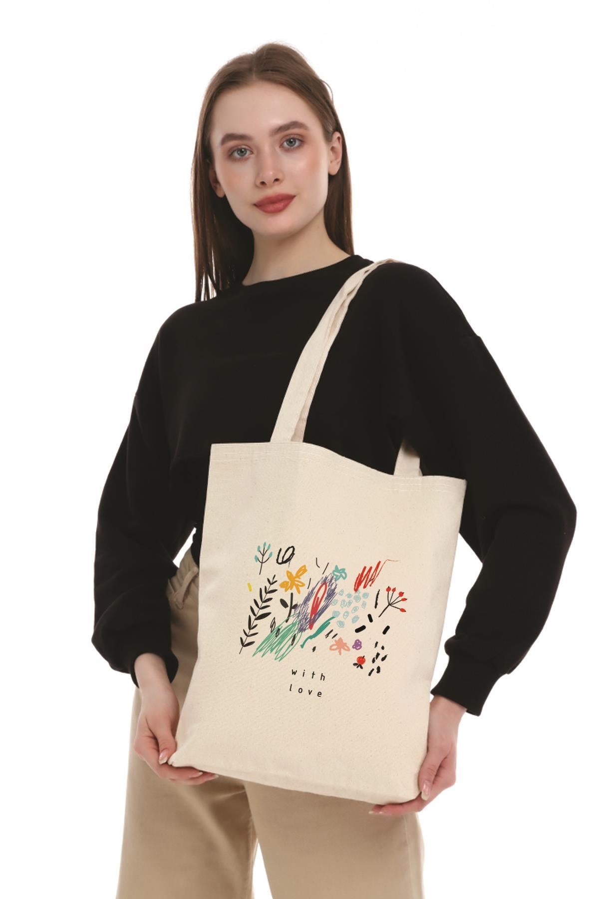 Kanvas With Love Bez Çanta C0598