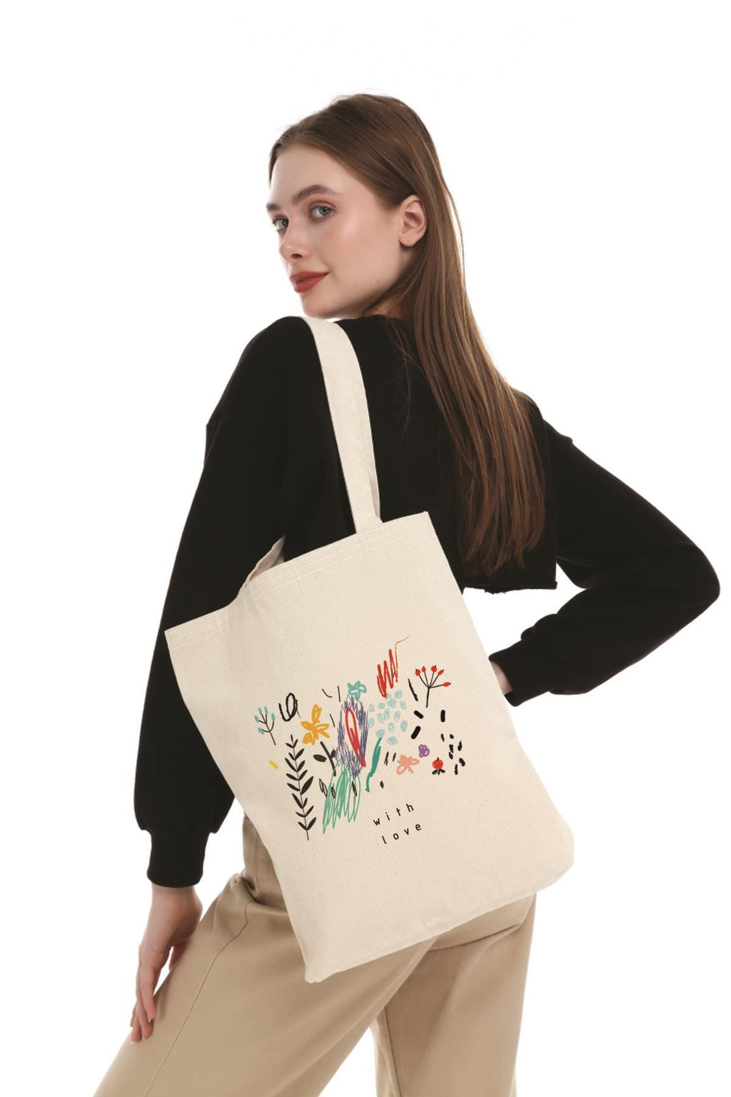 Kanvas With Love Bez Çanta C0598