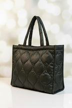 Yeşil Kapitone Çanta - Puffer Bag