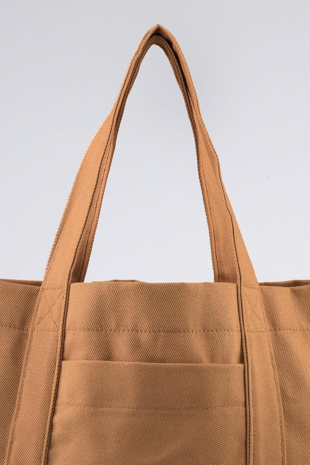 Kısa Sap Cepli Model Kiremit Çanta | 45cm Sap