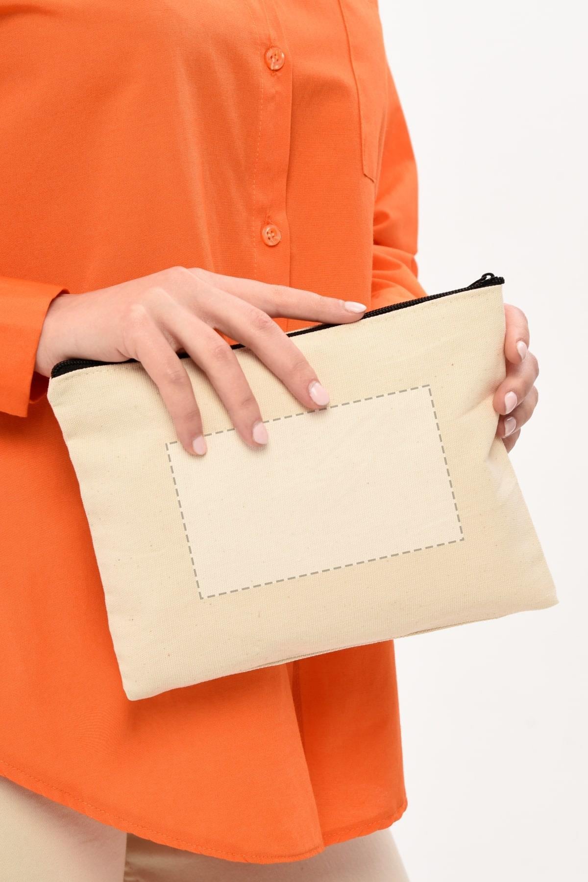 KİŞİYE ÖZEL BASKILI CLUTCH ÇANTA - 25X17 | TEK TARAFLI