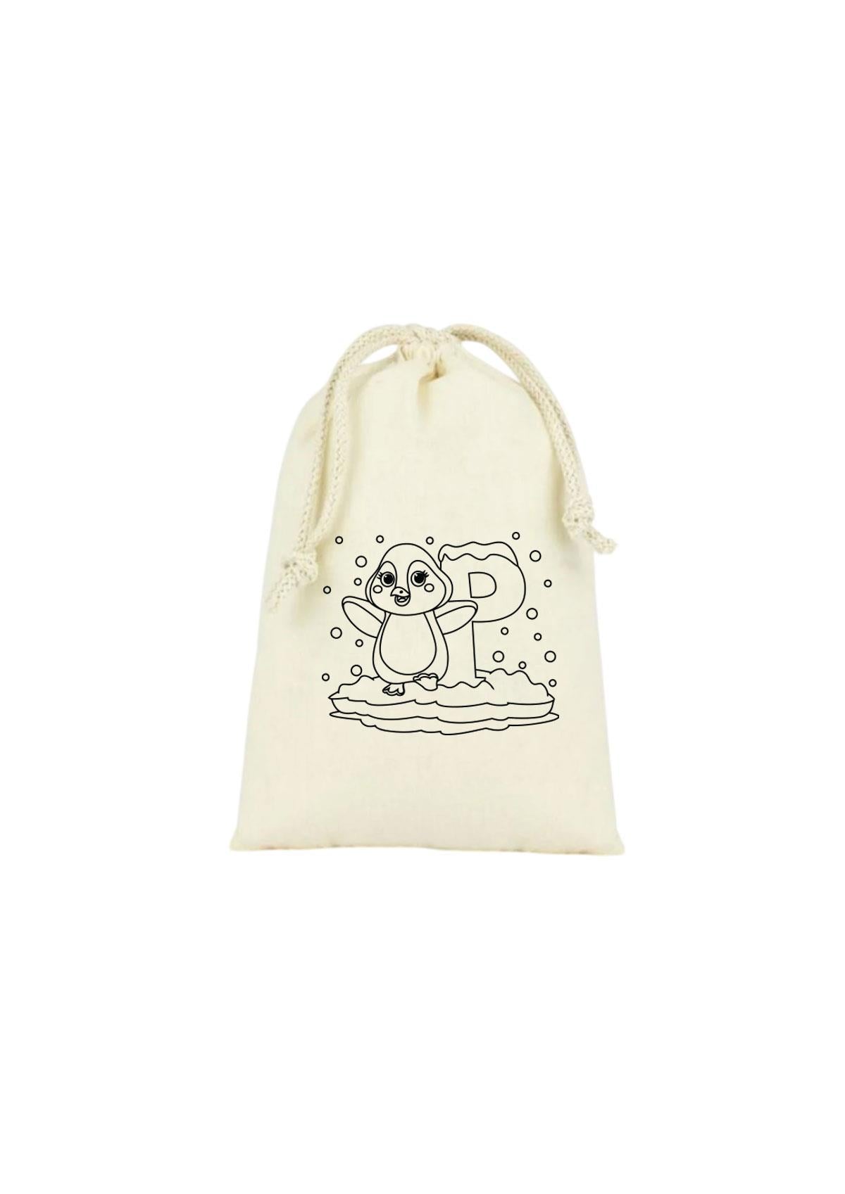 Hayvan Figürlü Boyama Kesesi 10 adet