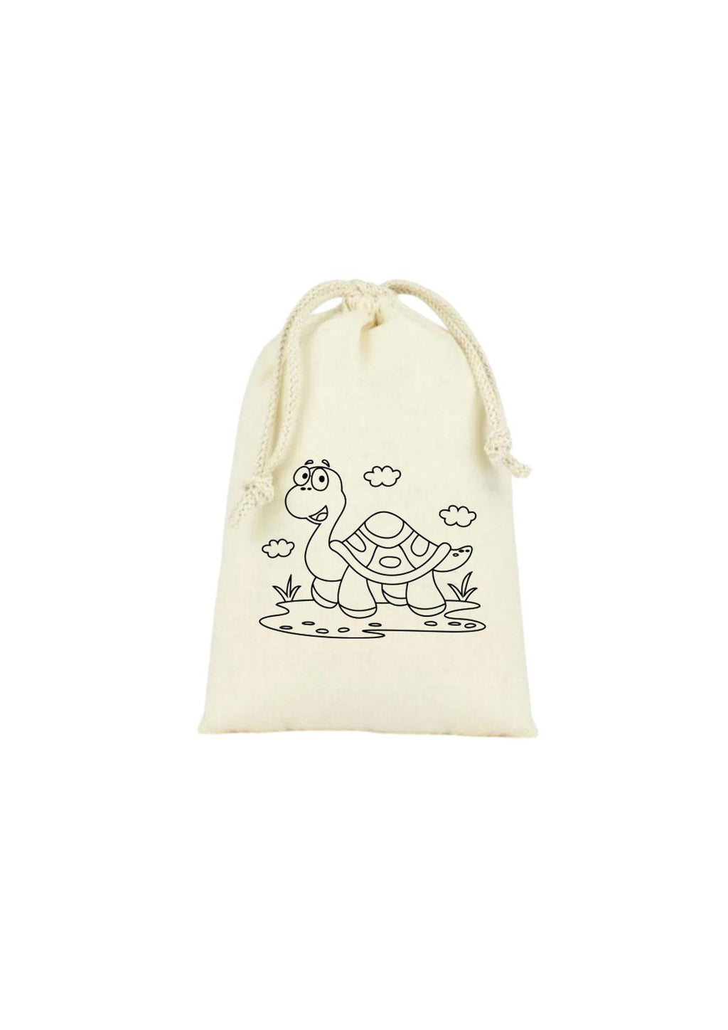 Hayvan Figürlü Boyama Kesesi 10 adet