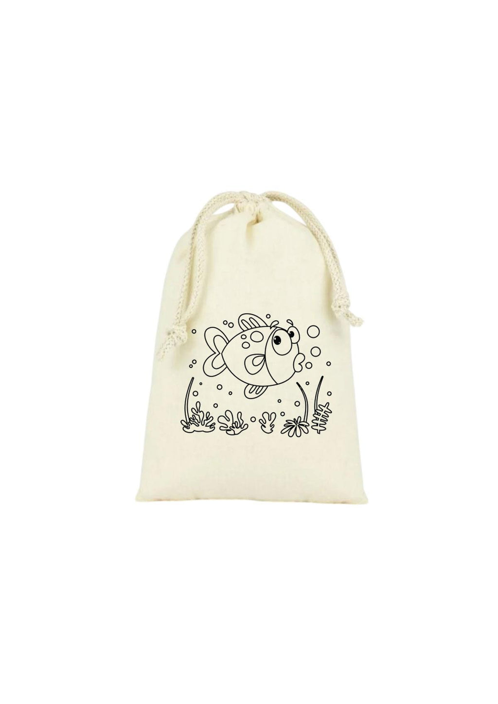 Hayvan Figürlü Boyama Kesesi 10 adet