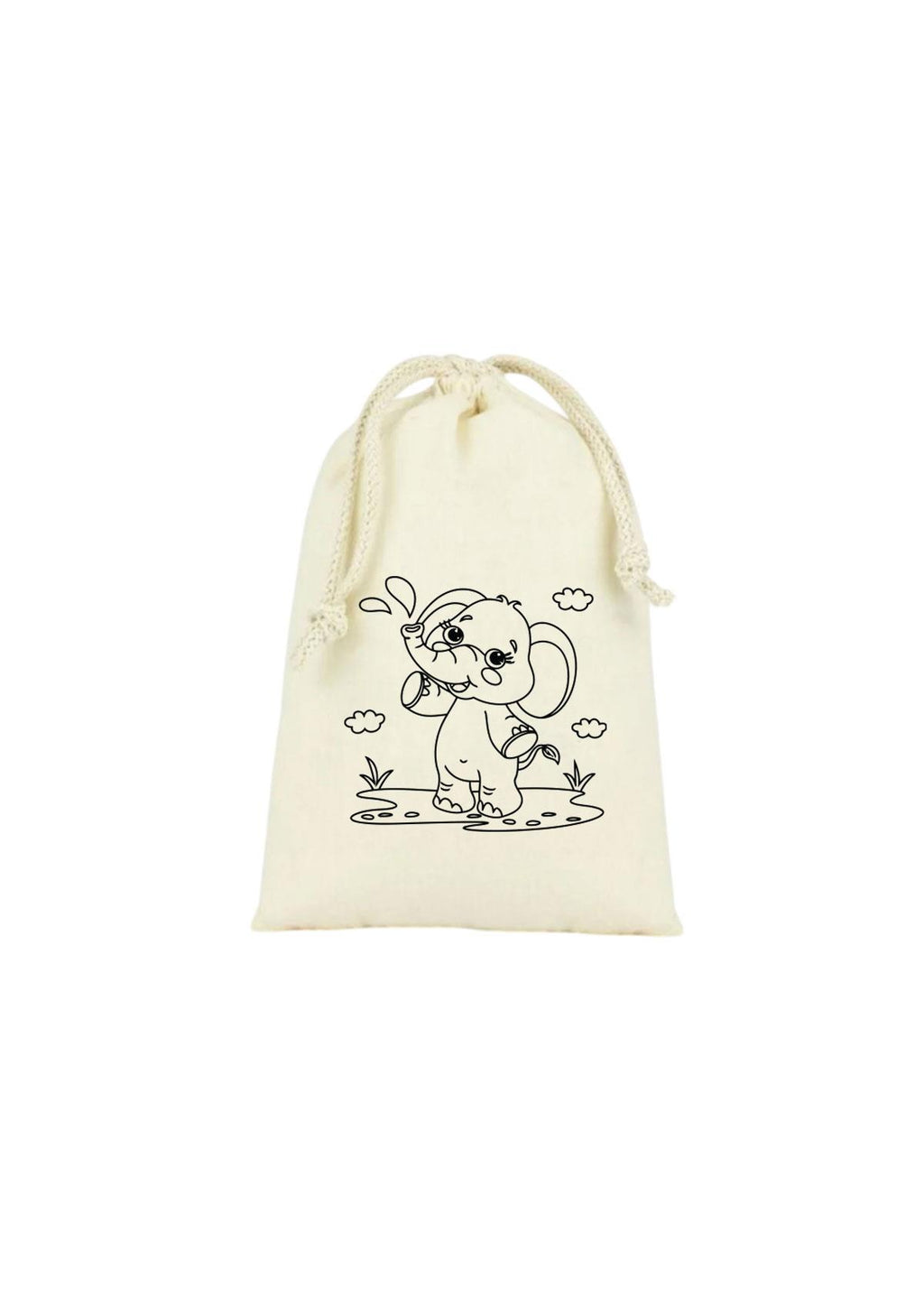 Hayvan Figürlü Boyama Kesesi 10 adet