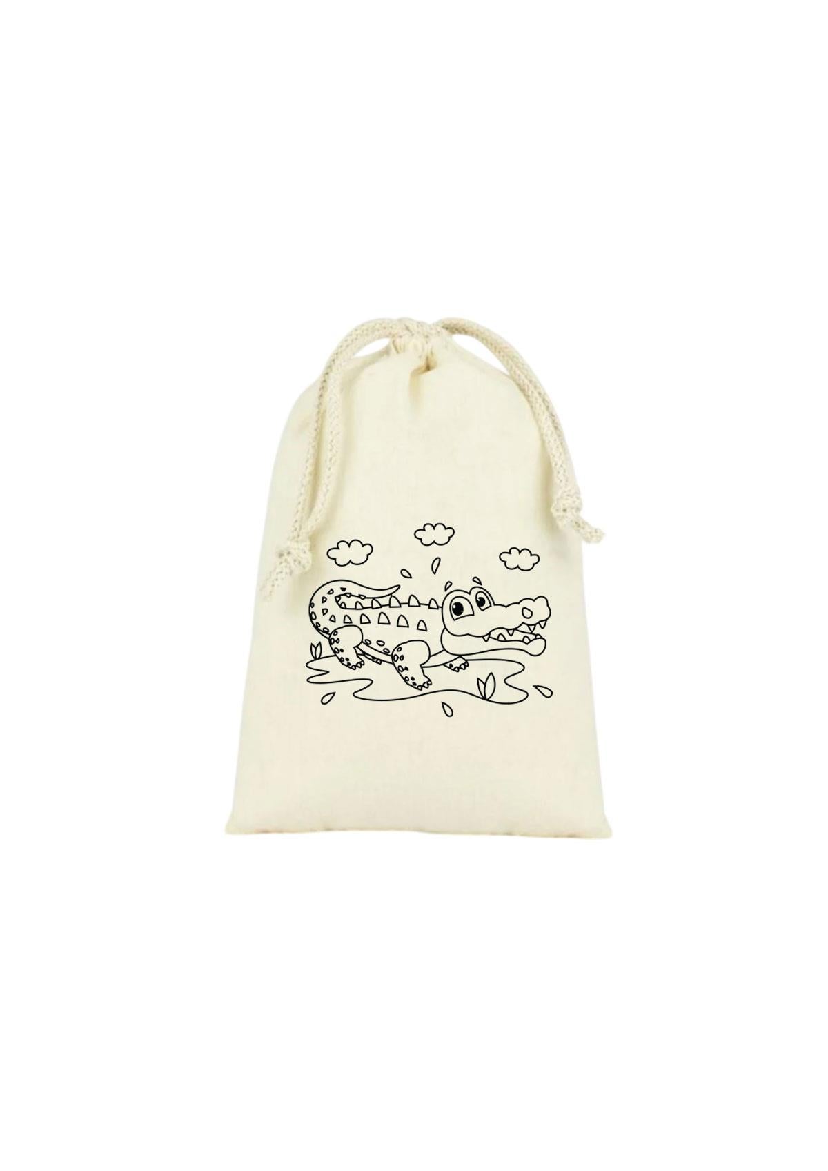 Hayvan Figürlü Boyama Kesesi 10 adet