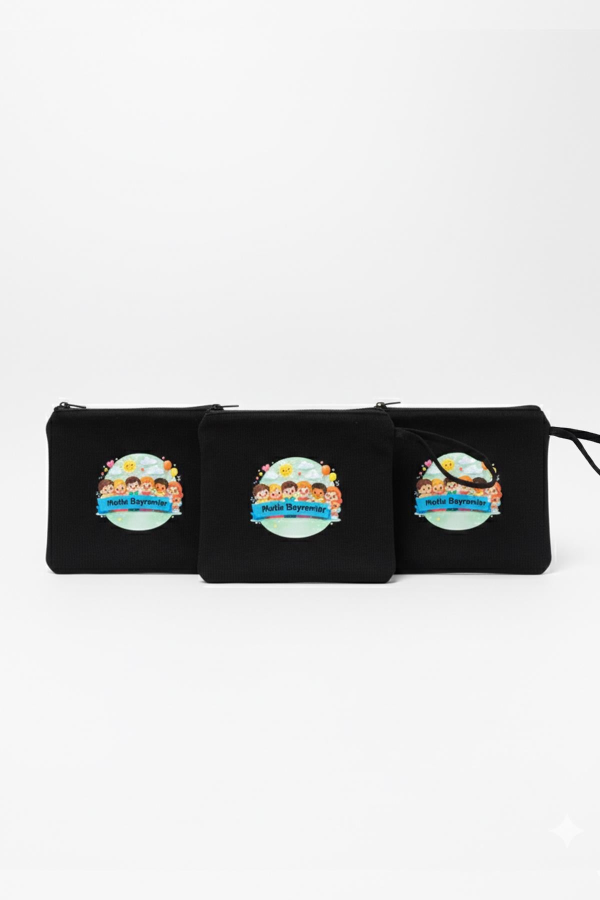 Mutlu Bayramlar Baskılı Çocuk Hediyelik Çanta – 10 Adet