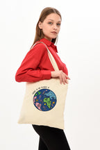 There Is No Planet B Baskılı Bez Çanta
