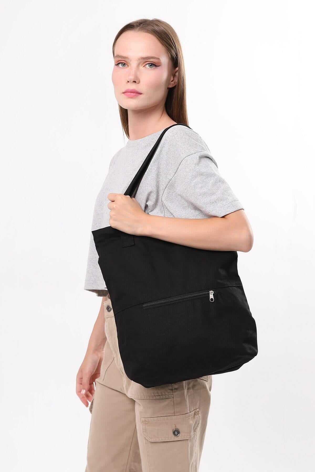 Unisex Siyah Sırt Çantası